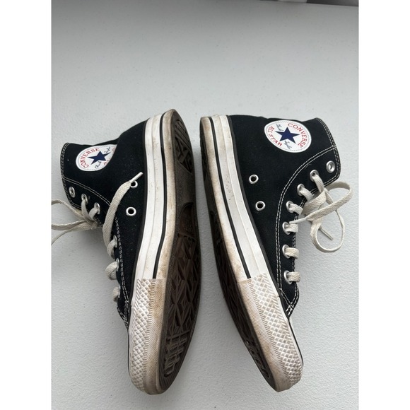 Converse Chuck Taylor All Star High Top Black Canvas Sneakers Unisex - Picture 2 of 7